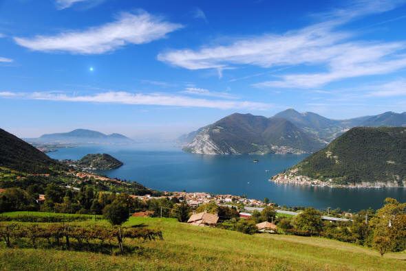 Franciacorta Brescia Lake Iseo Lombardy Italy