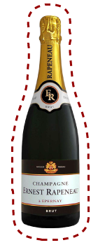 Champagne Ernest Rapeneau Brut NV Martel